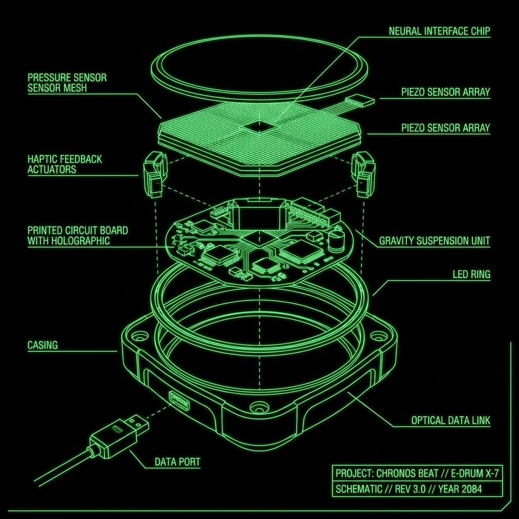 Drum Pad Schematic